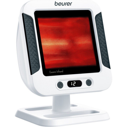 Beurer IL 60 - Infraroodlamp - 300 Watt - Digitale timer - 100% UV blokkering - Traploos instelbaar (30 x 40 cm) Tweedehands
