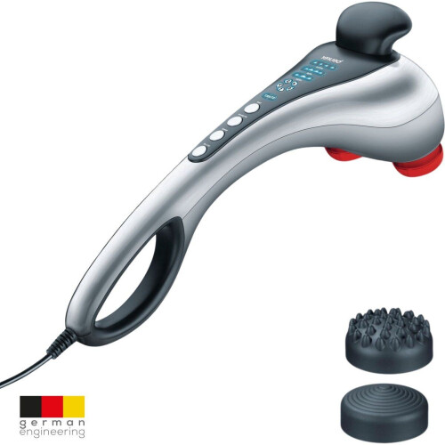 Beurer MG 100 - Infrarood massageapparaat - Klopmassage met 5 snelheden en 2 opzetstukken - 3 jaar garantie (2 stuks) Tweedehands