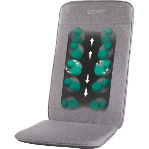 Beurer MG 202 - Shiatsu massagestoelkussen - 2 intensiteitsniveaus - Modern ontwerp
