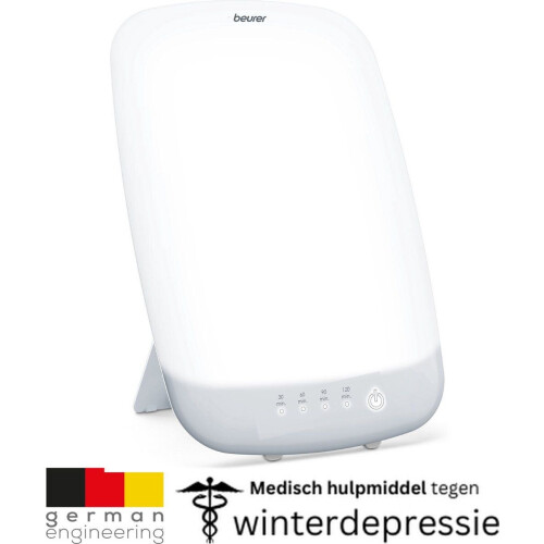 Beurer TL 85 - Daglichtlamp - 10 000 Lux - Groot verlichtingsoppervlak 37× 30 cm - Dimbaar - Timer - UV-vrij - LED