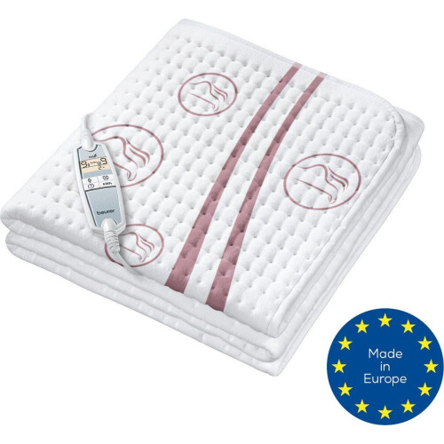 Beurer UB 90 - Elektrische deken - 2 warmtezones 9 temperatuurinstellingen - 150 x 80 cm