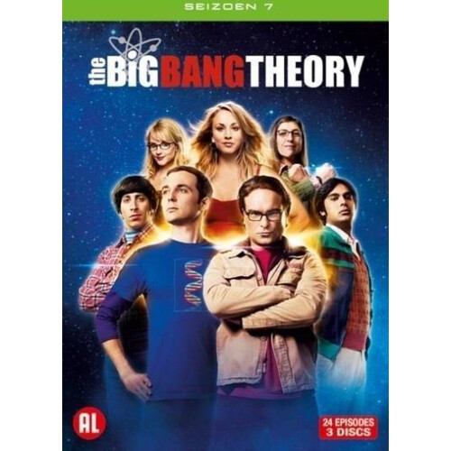 Big Bang Theory - Seizoen 7 - DVD met 24 afleveringen (3 stuks) Tweedehands
