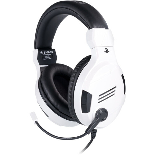 Big Ben PS4OFHEADSETV3 - Stereo Game Headset - 40mm speakers - Wit Zwart Tweedehands