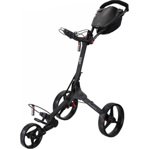 Big Max IQ 2.0 - 3-wiel golftrolley - stijlvol en gebruiksvriendelijk - zwart