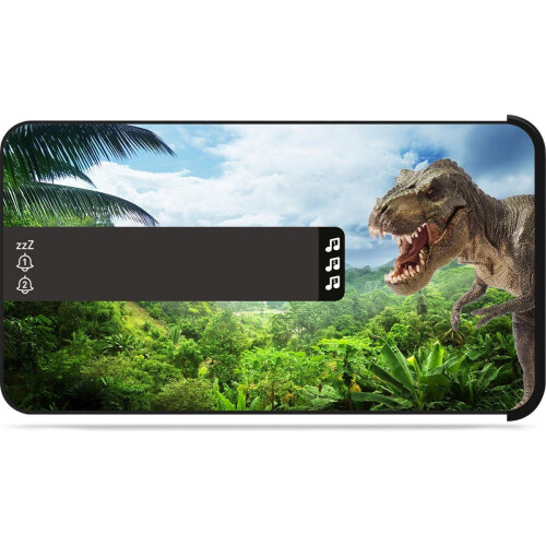 Bigben Kinderwekker - Dino - 3 geluidseffecten - LED-display Tweedehands