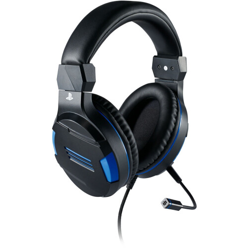 Bigben Interactive PS4OFHEADSETV3 - Stereo Game Headset - 40mm speakers - Zwart/Blauw Tweedehands
