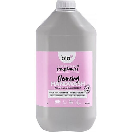 Bio-D Cleansing Handzeep Geranium & Grapefruit 5L Tweedehands