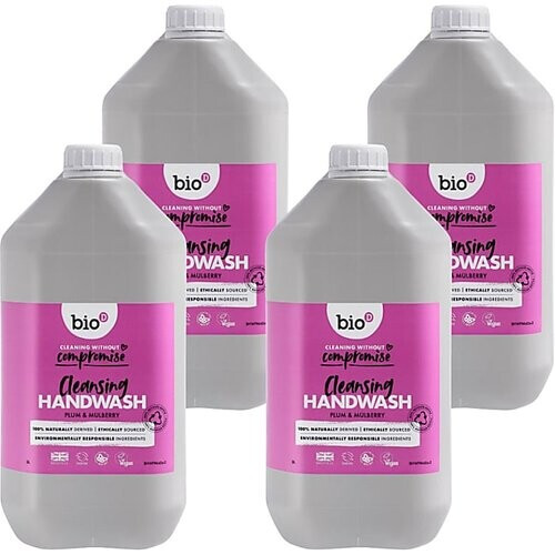 Bio-D Reinigende Handzeep Pruim & Moerbei 5L Refill Bundel Tweedehands