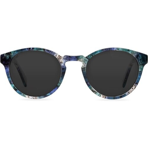 Bird Eyewear dames vegan Zonnebril Kaka Reef Groen & Blauw Tweedehands