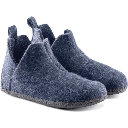 Birkenstock Andermatt Kids - Sloffen - Anatomisch voetbed - Donkerblauw (maat 33)