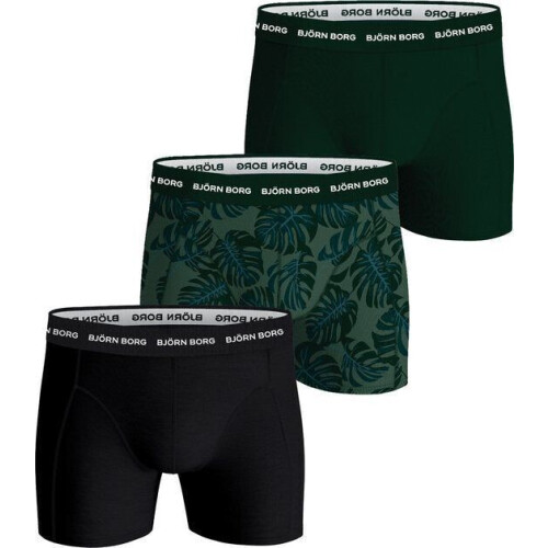 Björn Borg Cotton Stretch boxers - Heren boxers - Aansluitende pasvorm - Multicolor (3-pack)