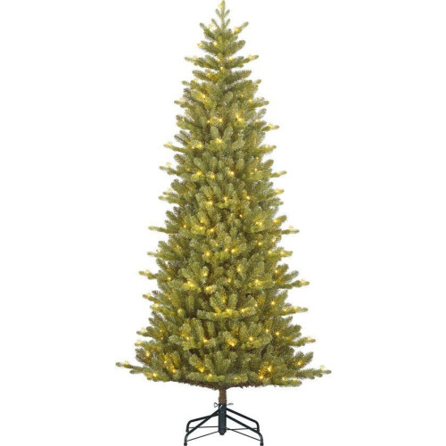 Black Box Trees Harma Kunstkerstboom - 260 LED-lampjes - H215 x 96 cm - Groen Tweedehands