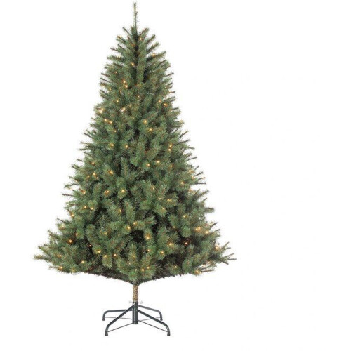 Black Box Trees Norwood - Kunst Kerstboom H215 x 137 cm - LED-verlichting met Timer en Dimmer - Groen Tweedehands