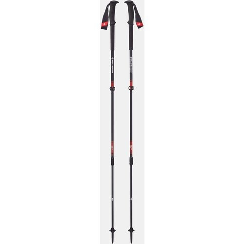 Black Diamond Trail Pro Wandelstokken Zwart/Rood Tweedehands