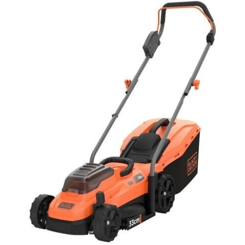 BLACK+DECKER BCMW3318N - Duwmaaier - 33 cm maaibreedte - 18V accu technologie