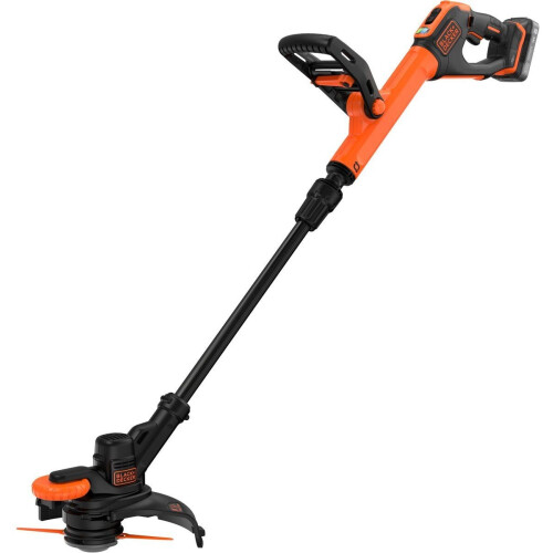 BLACK+DECKER BCSTR918D1-QW - 18V Grastrimmer Accu 2.0Ah 25cm - Dubbele snijmessen
