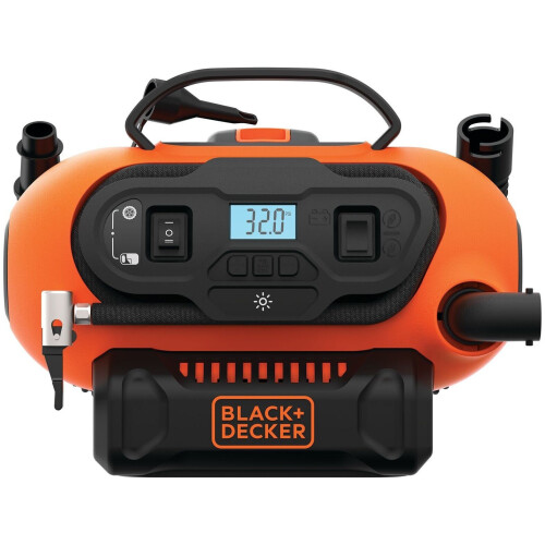 Black&Decker BDCINF18N-QS - Multi-voltage compressor - 160PSI / 11 Bar - Compact design Tweedehands