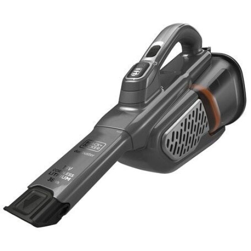 Black&Decker BHHV520JF - Kruimelzuiger - Smart Tech - 18V Lithium-ion - Grijs