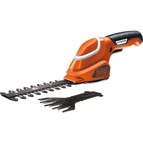 BLACK+DECKER GSL700-QW - Gras- en struikschaar - 7V Li-ion accu - Snoerloos Tweedehands