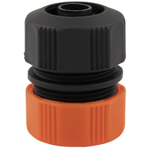 BLACK+DECKER Slangverbinder 3/4'' - Koppeling - 19 ⌀ CM - Zwart/Oranje