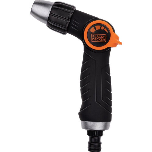 BLACK+DECKER Sproeikop - 3 Standen - Universeel - Zwart/ Oranje