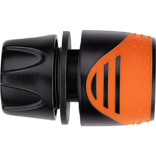 BLACK+DECKER Tuinslang Koppeling 1/2''- Tuinslangen⌀13mm - Kunststof - Zwart/ Oranje