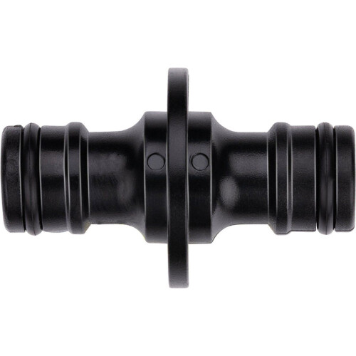 BLACK+DECKER Tussenstuk Tuinslang - ⌀ 3.2 x 5.2 CM - Verbind 2 Slangen - Zwart