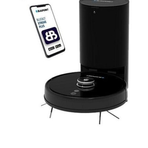 BLAUPUNKT Bluebot XTREME Plus - Robotstofzuiger met dweilfunctie - Lasernavigatie - Zwart Tweedehands