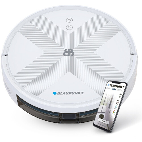Blaupunkt Bluebot XVAC - Robotstofzuiger - Dweilen mogelijk - Brilliant White Tweedehands