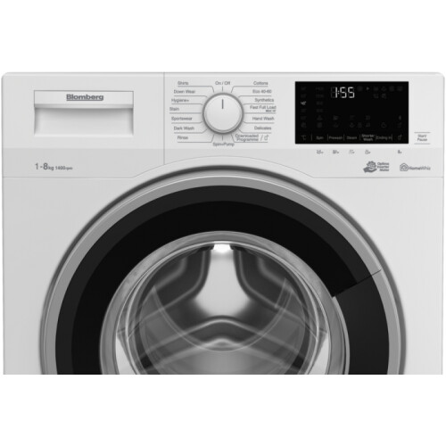 Blomberg Lwf184610w - Wasmachine - 8 Kg - 1400 Tpm - Stoomfunctie - Energieklasse A | Nieuw (outlet)