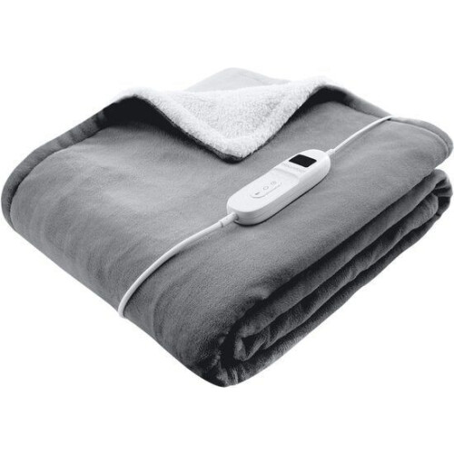Bloomfold Elektrische Deken - 160 x 130 cm - Wasmachinebestendig - 1 Persoons - 9 Standen - Met