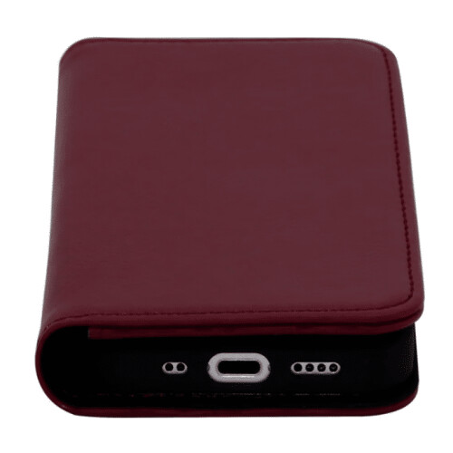 BlueBuilt Apple iPhone 13 Mini Book Case in rood leer Tweedehands