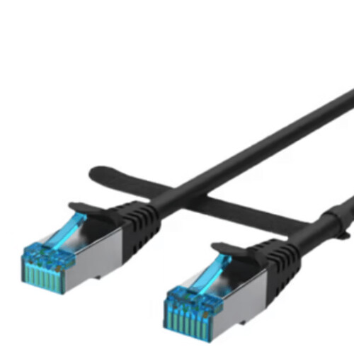 BlueBuilt Netwerkkabel STP Cat6 - 2 meter - Zwart