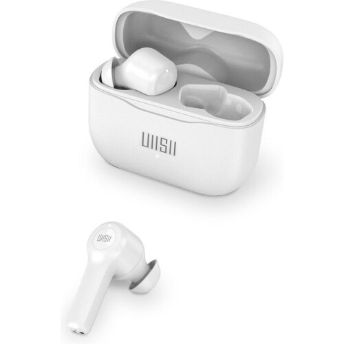 Bluetooth-koptelefoon 5.0 IPX5 Aanraakbediening 24 uur Autonomie UiiSii wit