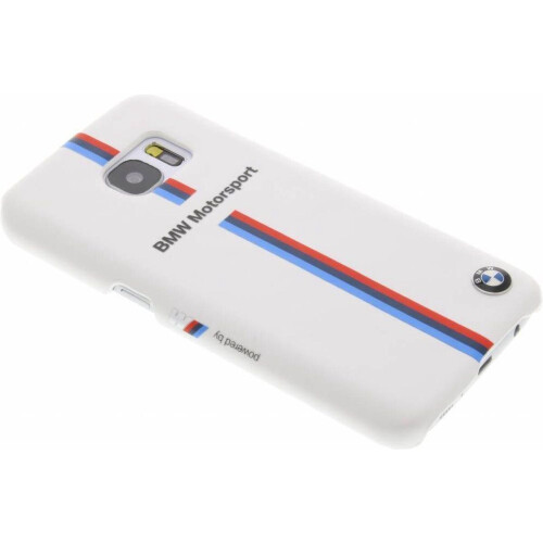 BMW Tricolor - Hard Case - Samsung Galaxy S7 - Glimmend logo - Wit Tweedehands
