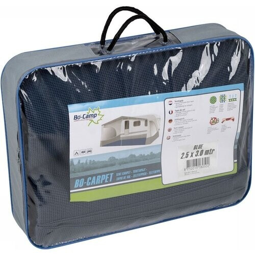Bo-Camp Bo-Carpet 2x2,5m Tenttapijt Blauw Tweedehands