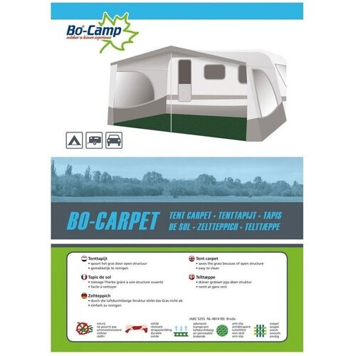 Bo-Camp Bo-Carpet 2x2,5m Tenttapijt Groen Tweedehands