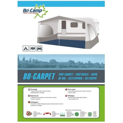 Bo-Camp Bo-Carpet 3x6m Tenttapijt Blauw Tweedehands