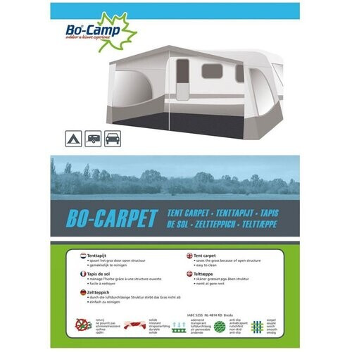 Bo-Camp Bo-Carpet 3x6m Tenttapijt Donkergrijs Tweedehands