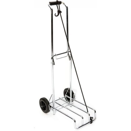 Bo-Camp Inklapbare 40 kg Bagagetrolley Zilver Tweedehands
