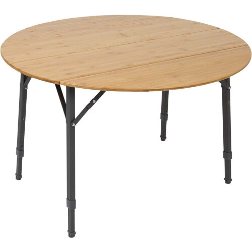 Bo-Camp Poundbury - Ronde Bamboe Tafel - Ø 90 cm - Opvouwbaar