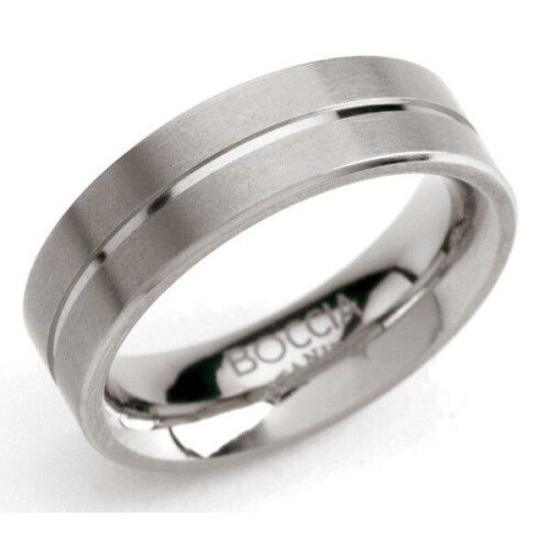 Boccia Titanium - 0101-07 Ring - 19.50 mm - 6 mm breed