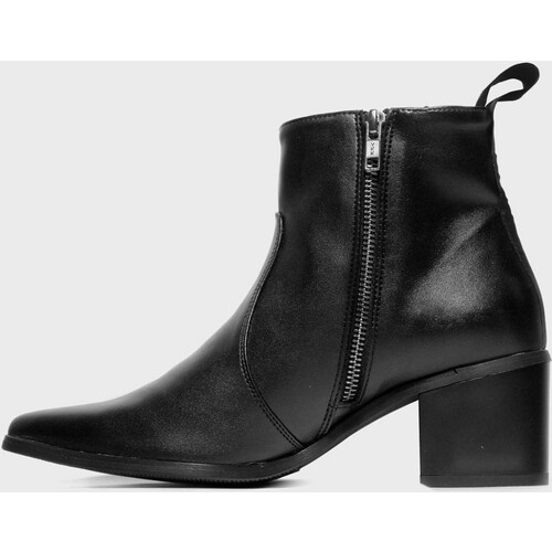BOHEMA dames vegan Enkellaarsjes Swan No1 Zwart Tweedehands