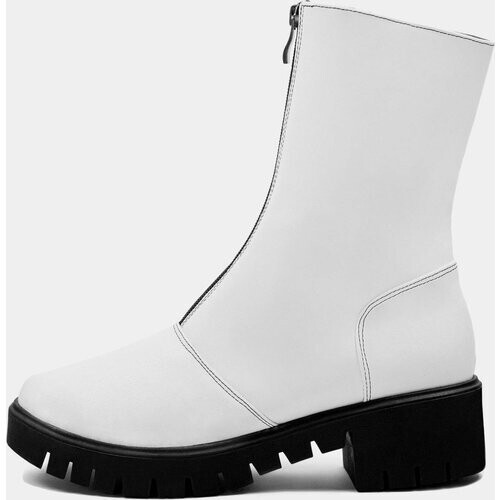 BOHEMA dames vegan Enkellaarzen Cyber Wit Tweedehands