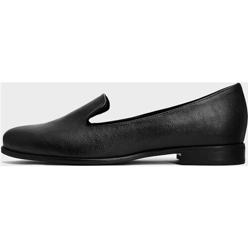 BOHEMA dames vegan Loafers Lords Zwart Tweedehands