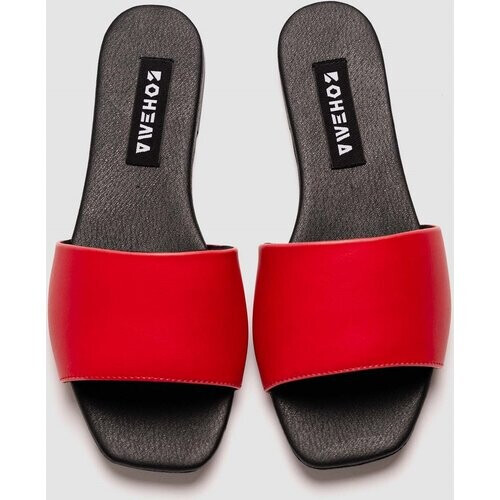 BOHEMA dames vegan Slippers Mellow Rood Tweedehands