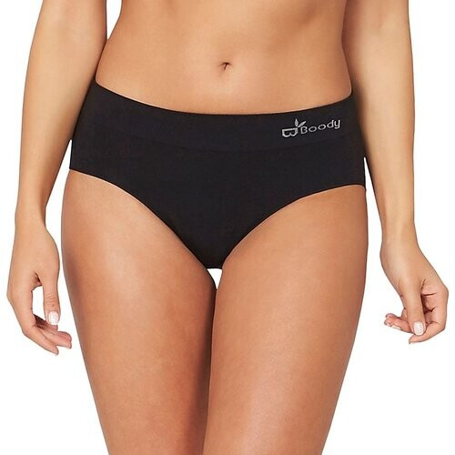 Boody Midi Heupslip - Zwart L Tweedehands