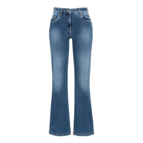 Bootcut jeans van bio-katoen Tweedehands