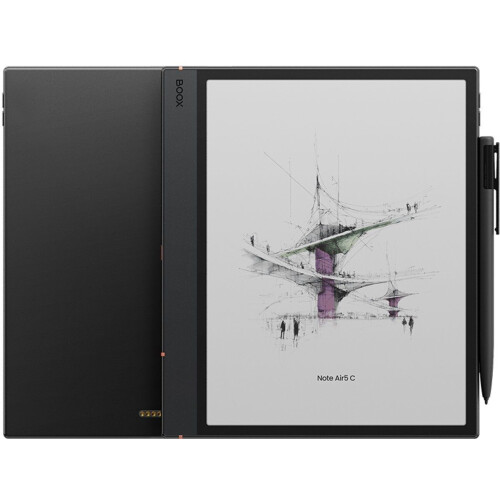 Boox Note Air5 C - E-reader - 10.3" Kaleido 3 ePaper - Zwart