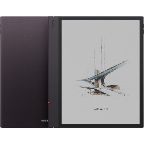 BOOX Note Air6 C - e-ink e-book reader - Android 16 - 10,3 inch kleuren ePaper - 64 GB opslag - BOOX Pen3